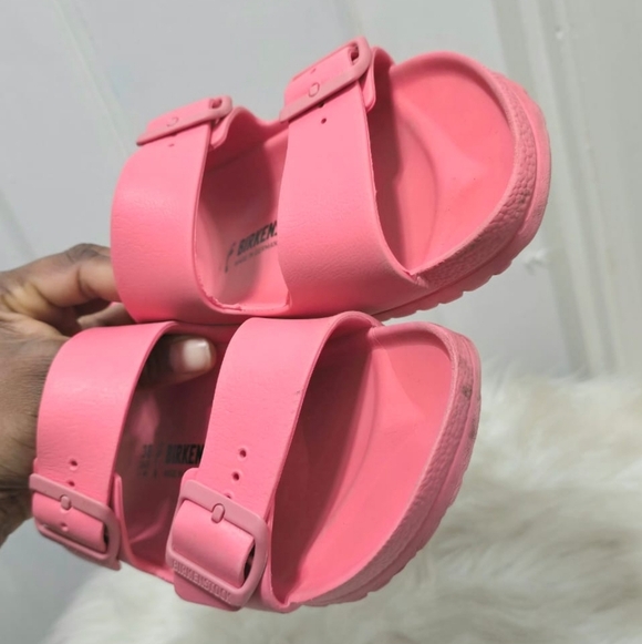 Birkenstock Arizona Unisex Pink Sandals Size EU 38🌴✌️ - Picture 3 of 7